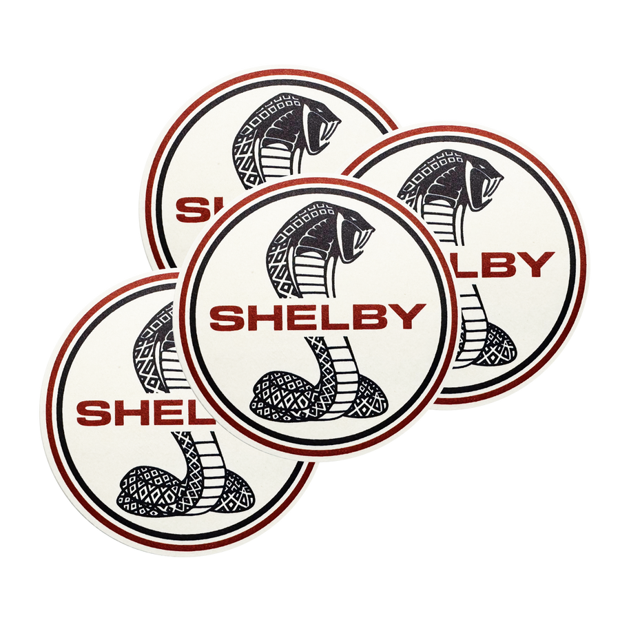 Shelby American Bar Coaster Set of 4