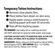 Load image into Gallery viewer, SHELBY 3-PACK (approx. 2"x2") TEMPORARY TATTOOS