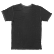 Load image into Gallery viewer, Charcoal crew neck t shirt back side view