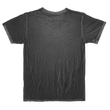 Load image into Gallery viewer, Charcoal v neck t shirt back side view