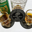 Load image into Gallery viewer, Shelby Cobra coaster among several cocktail glasses