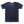 Load image into Gallery viewer, Navy crew neck t shirt in crinkle cotton back side view
