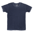 Load image into Gallery viewer, Navy v neck t shirt front
