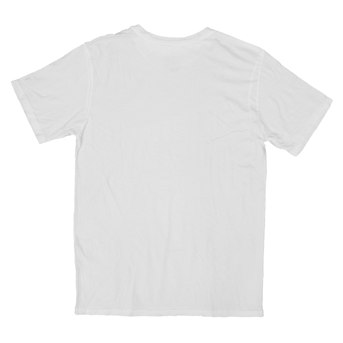 White Crew Neck T Shirt Plain Shirts For Men Wicked Quick