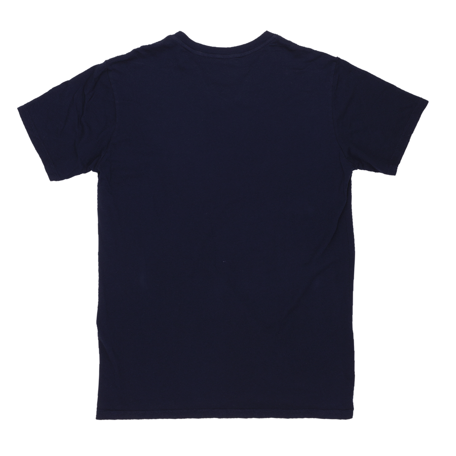 JET NAVY V-NECK TEE