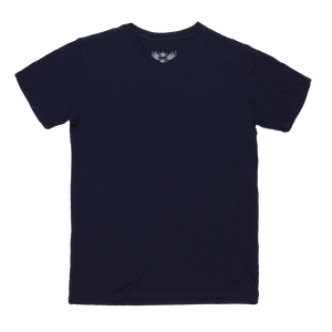 JET NAVY V-NECK TEE