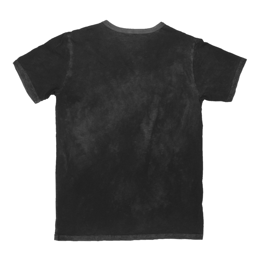 VINTAGE BLACK CREW SLUB TEE
