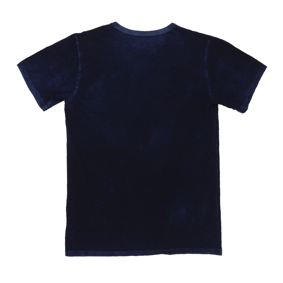 VINTAGE NAVY CREW SLUB TEE