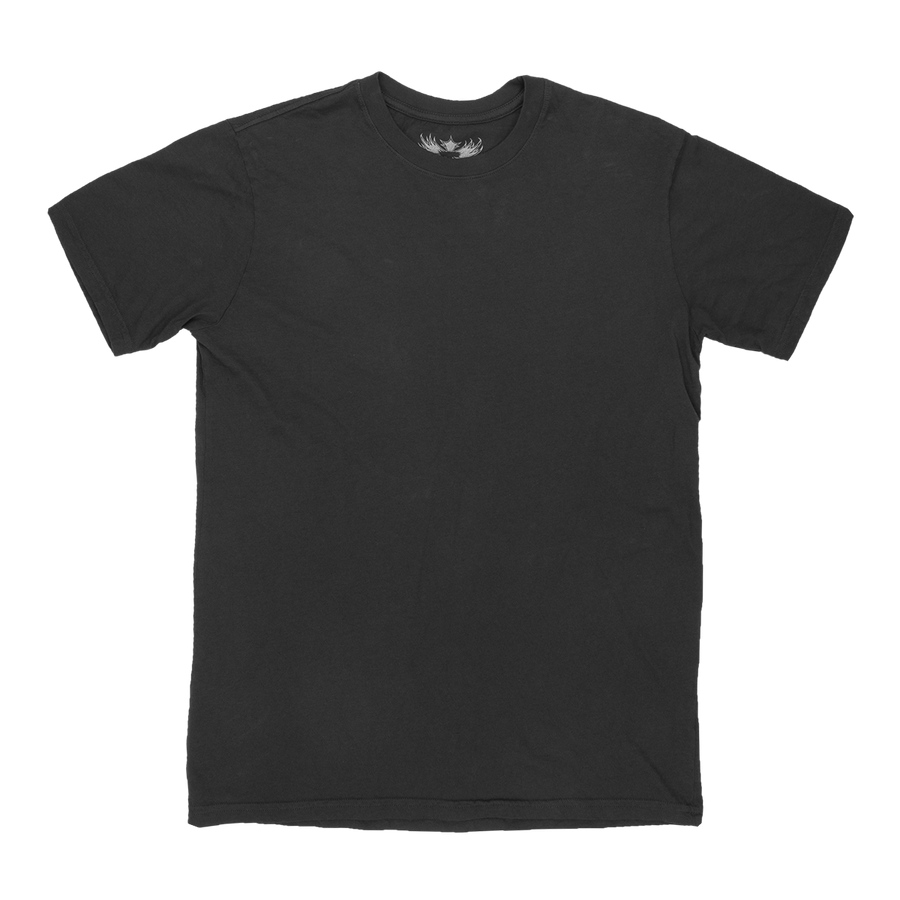 JET CHARCOAL CREW TEE