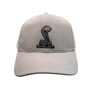 Shelby Patch Micro Mesh Cap-White