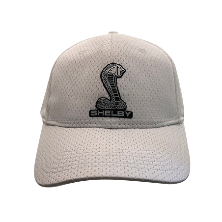 Shelby Patch Micro Mesh Cap-White