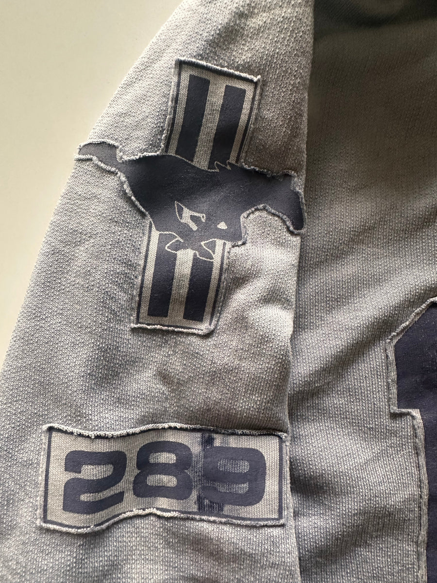 SHELBY COBRA FRENCH TERRY HOODIE Slate Blue, size L only