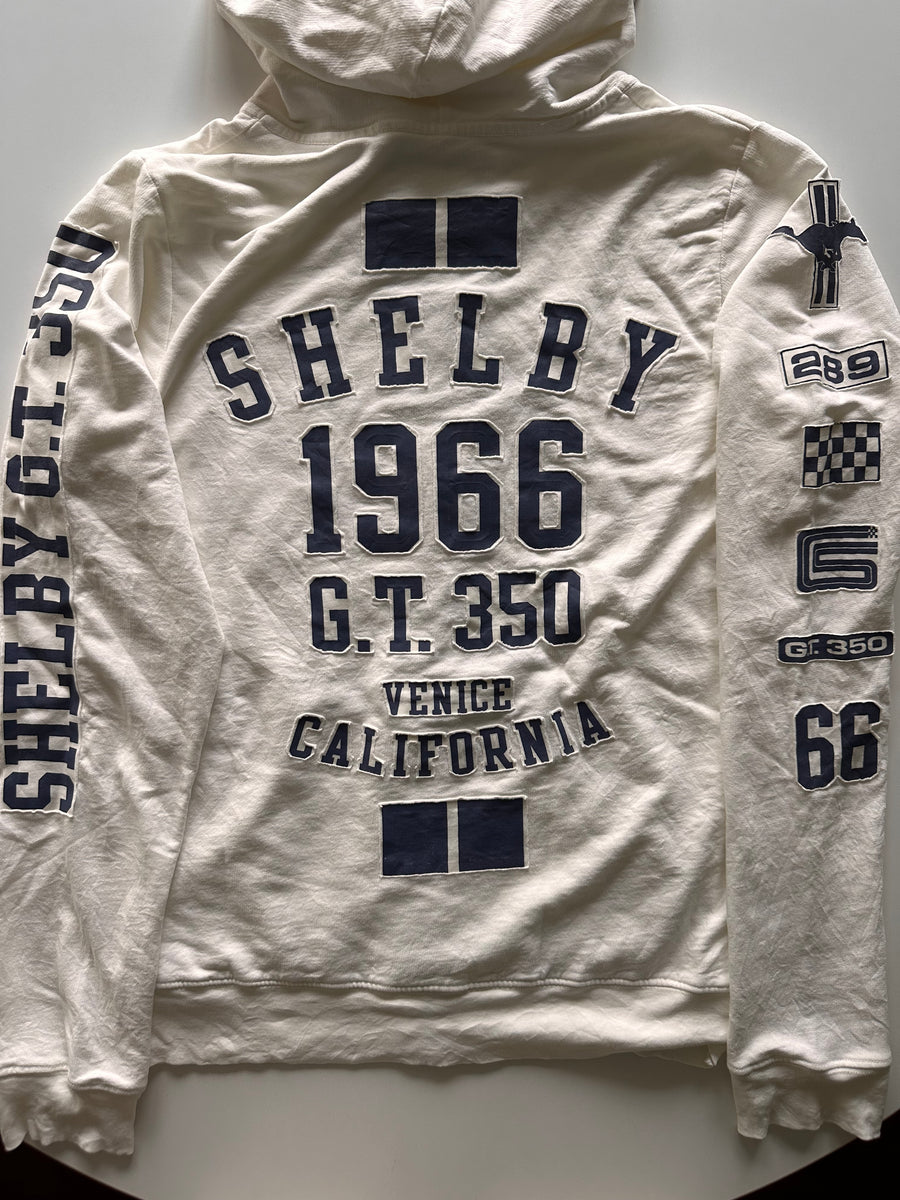 SHELBY COBRA FRENCH TERRY HOODIE-Color Natural- size L only