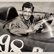 Load image into Gallery viewer, ORIGINAL CARROLL SHELBY HAND SIGNED POSTER OF CARROLL IN #98 FERRARI
