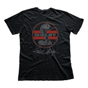 Shelby Logo Stripes Tee-Black 3XL Only