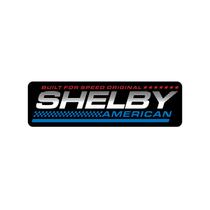 SHELBY BUILT FOR SPEED VINYL MAGNET