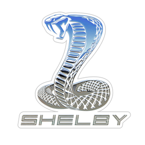 SHELBY CHROME TIF 3-D LOOK VINYL MAGNET