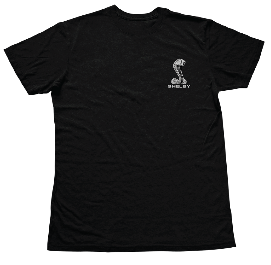 Shelby Premium Basic Logo Tee-Black-Size Medium Only