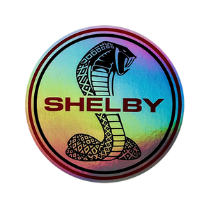 SHELBY HOLOGRAPHIC VINYL STICKER