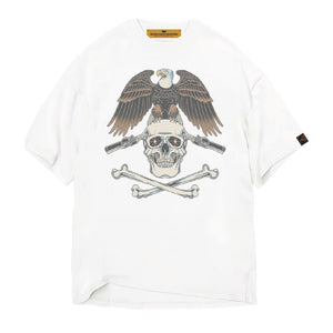 NATIONAL PARK SIGNATURE WHITE OVERSIZED TEE