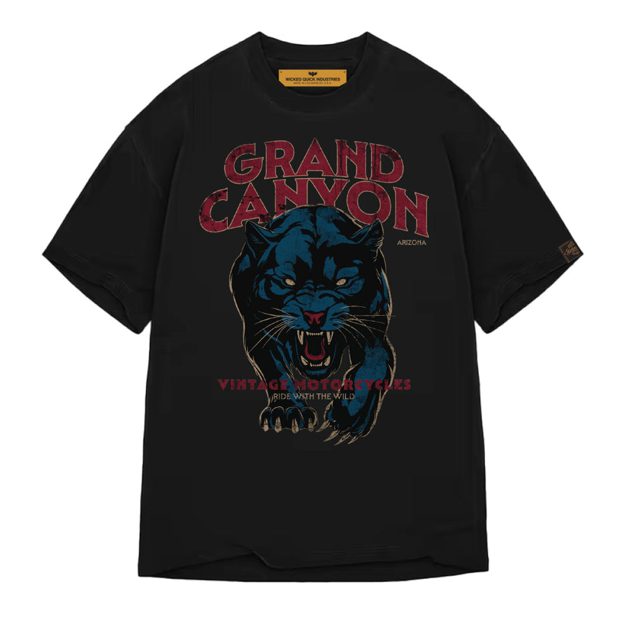 GRAND CANYON NATL PARK BLACK OVERSIZED TEE