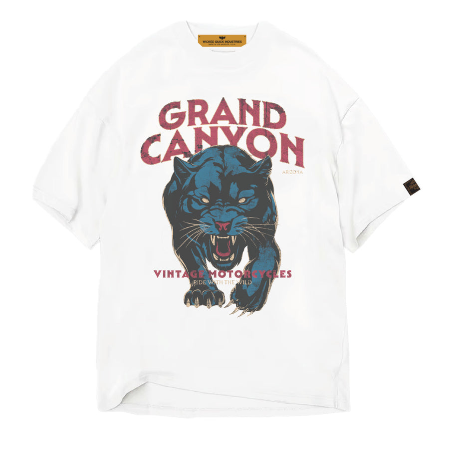 GRAND CANYON OVERSIZED TEE-WHITE