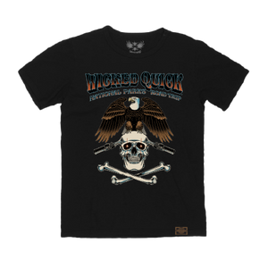 NAT'L PARKS SIGNATURE- WOMEN'S VINTAGE SLUB TEE-BLACK