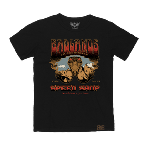 BADLANDS - MEN'S VINTAGE SLUB TEE-BLACK