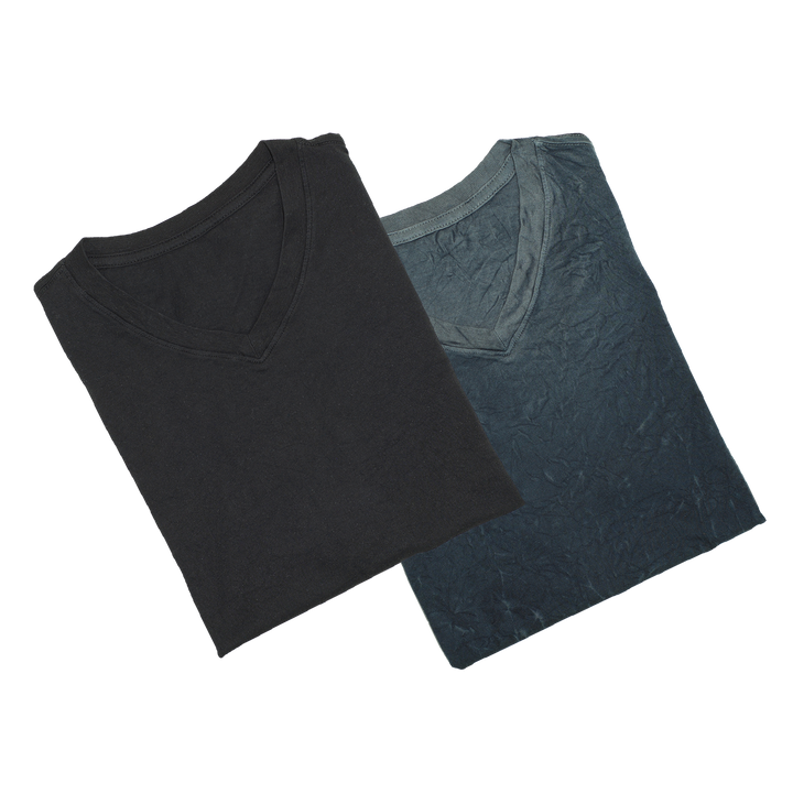 T-shirt packs in 2 – black and green