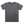 Load image into Gallery viewer, Dark silver crew neck t shirt in crinkle fabric

