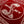 Load image into Gallery viewer, Shelby Cobra bandana in red and white paisley – close up
