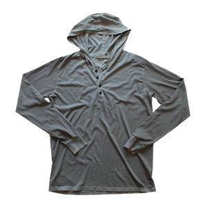 Silver Jersey Cotton hoodie