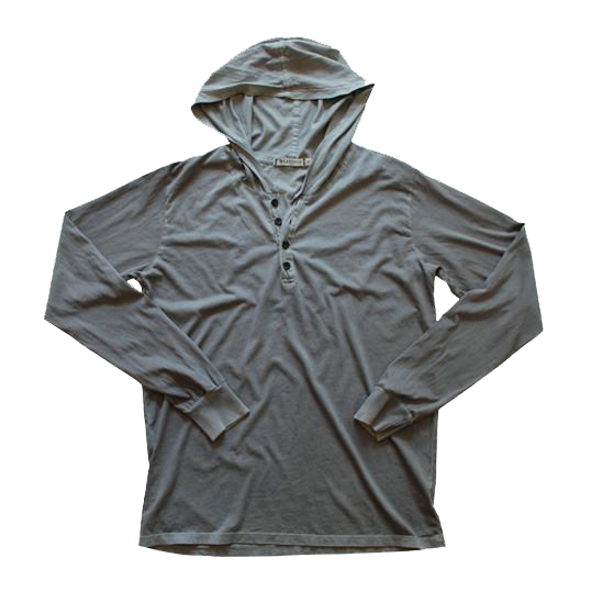 Silver Jersey Cotton hoodie