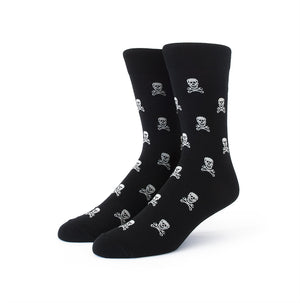 skull and wrenches graphic car themed socks